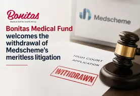 Bonitas Medical Fund welcomes the withdrawal of Medscheme’s meritless litigation