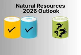 Natural Resources 2026 Outlook: Gold and copper remain supported; oil and grains could recover