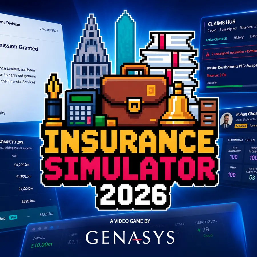 Genasys releases Insurance Simulator 2026, the insurance video game it first floated as an April Fools hoax