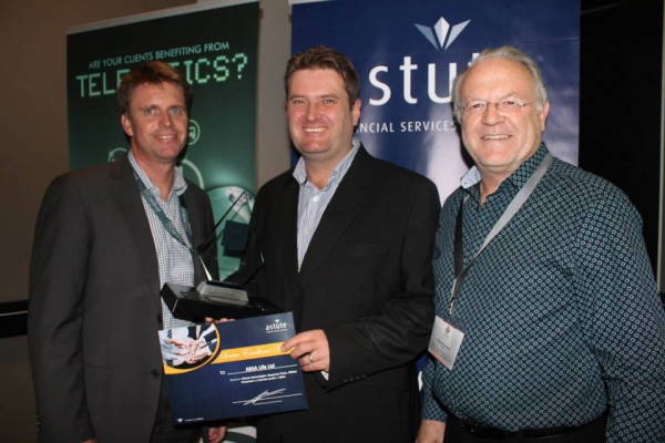 ABSA Life received the Astute Service Excellence Award from Astute