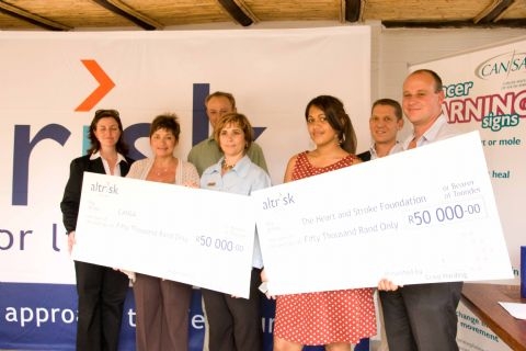 Altrisk ‘for life’ campaign raises R100 000 for charities