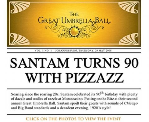 Santam releases photos of the Great Umbrella Ball