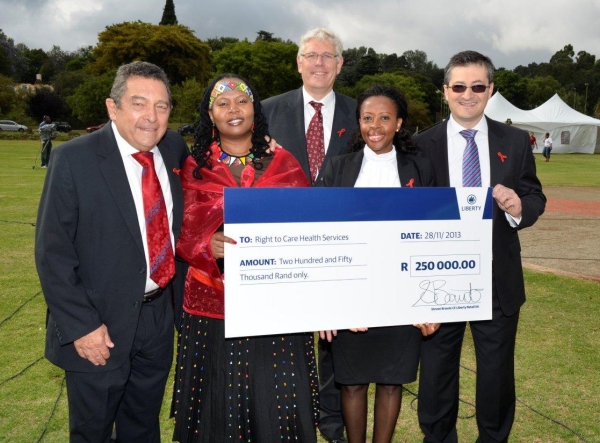 Liberty donates quarter of a million Rand towards HIV automated pharmacy dispensing unit