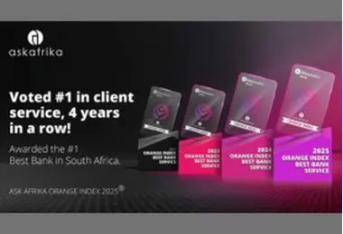 Best in banking service: A fourth consecutive win for Discovery Bank in ASK AFRICA Orange Index® awards