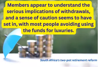 One year in, the lessons from South Africa's two-pot retirement reform