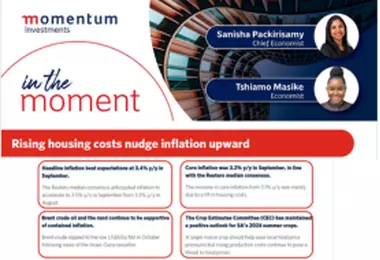 Rising housing costs nudge inflation upward
