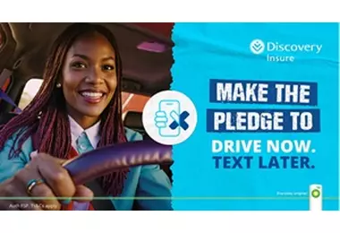 Thumbs up for those who #DriveNowTextLater - Discovery Insure and bp launch nationwide road safety campaign