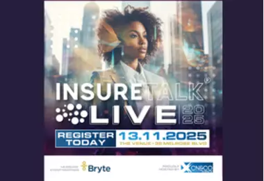 Have you booked your ticket for InsureTalk Live? | 13 Nov 2025