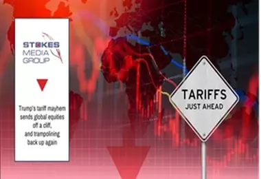 Trump’s tariff mayhem sends global equities off a cliff, and trampolining back up again