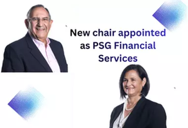 New chair appointed as PSG Financial Services announces board leadership change