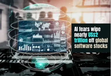 AI fears wipe nearly US$2 trillion off global software stocks