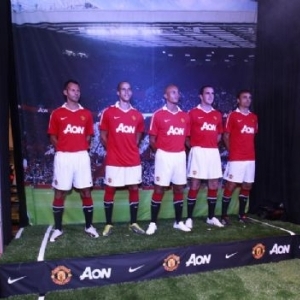 Aon Logo Featured on New Manchester United Team Shirt