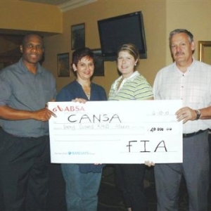 FIA tees off for Cansa