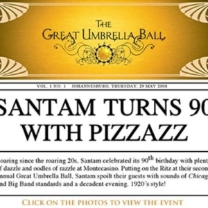 Santam releases photos of the Great Umbrella Ball