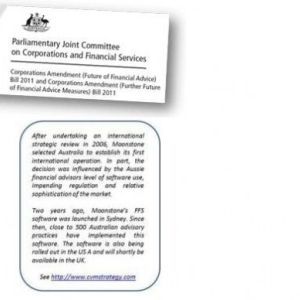 Moonstone: Fee for Service in Australia