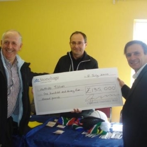Stonehage marathon runners support primary healthcare for children in Western Cape