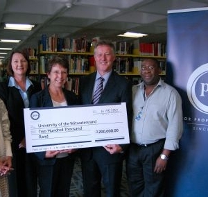 Wits engineering library on par with global standards following PPS donation