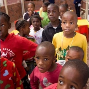 Trustco easter drive at Nazareth House