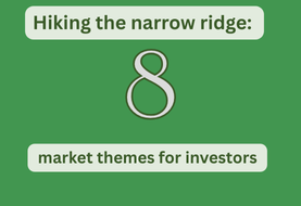 Hiking the narrow ridge: eight market themes for investors