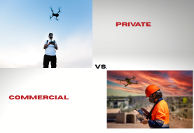 Navigating drone insurance in SA – private vs. commercial cover