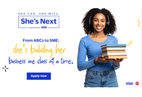 Women in Business: Visa’s ‘She’s Next’ Program Now Open for 2025 South African Applications
