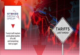Trump’s tariff mayhem sends global equities off a cliff, and trampolining back up again