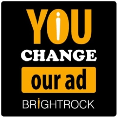 BrightRock asks listeners to help them change advert