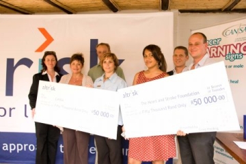 Altrisk ‘for life’ campaign raises R100 000 for charities