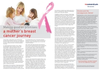 Making good on promises: a mothers breast cancer journey
